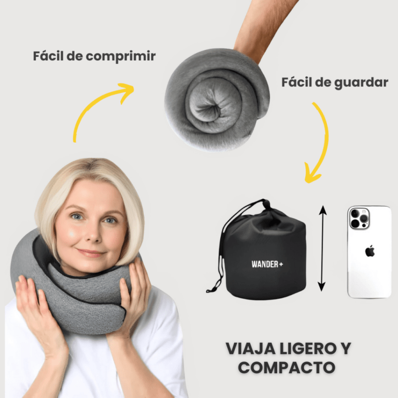 Almohada de Viaje WANDER Pillow™ - Wander Chile